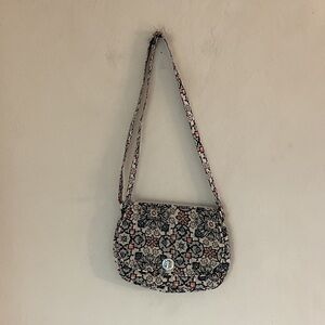 Vera Bradley Saddle Crossbody Bag, Lisbon Medalllion, NWT